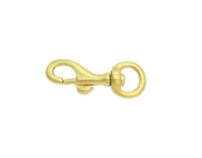 Mini bolt karabiner 10x45mm - Messing