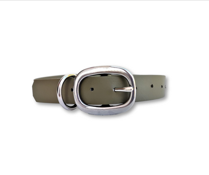 Beta halsbånd - Rustfri sølvspenne - 25mm